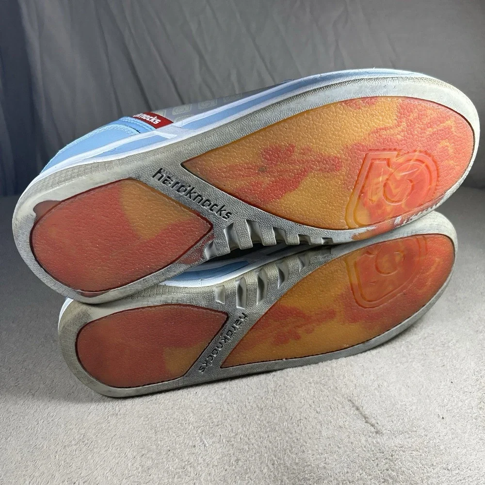 School of Hard Knocks Repo Shoes Mens 11 Blue Gray Y2K Streetwear Sneakers